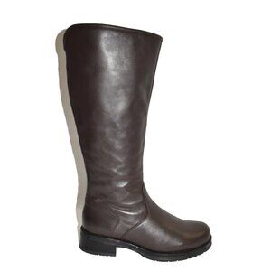 New! La CANADIENNE Lynette Boots Brown Leather Water Resistant Size 6.5 DD393A